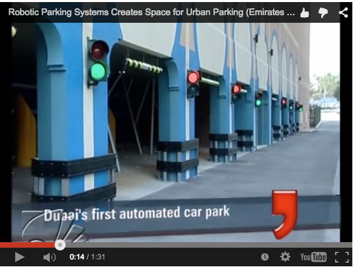 Video: Emirates News on Robotic Parking System in Dubai
